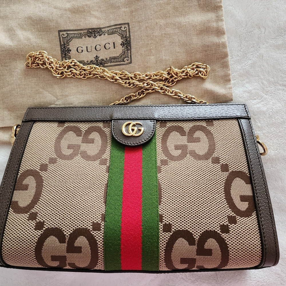 💝SALE💝Gucci Jumbo Ophidia Crossbody Bag - Picture 2 of 12